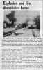 Shaw's house explosion